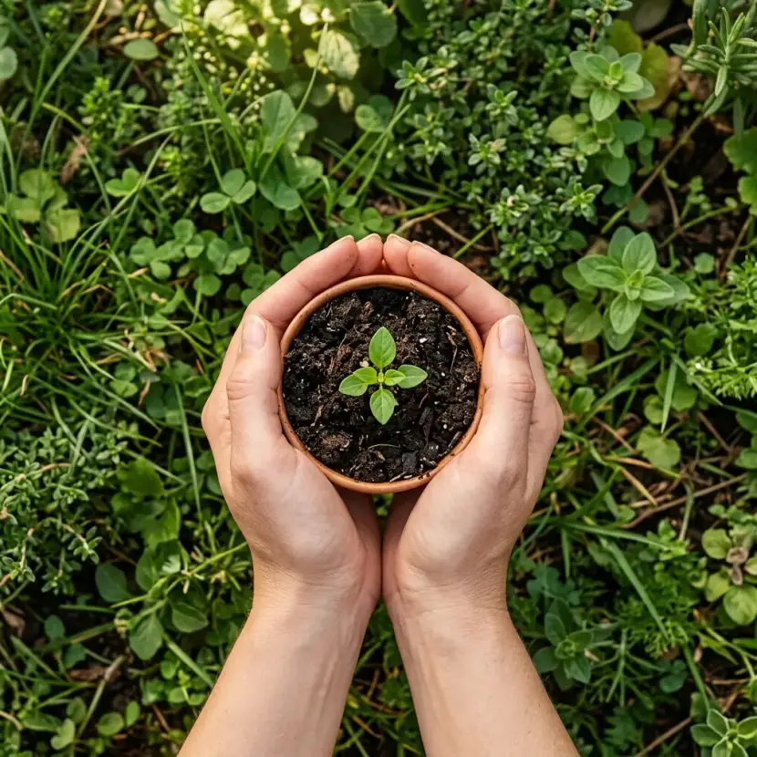 Własnoręcznie pielęgnujemy każdą roślinę