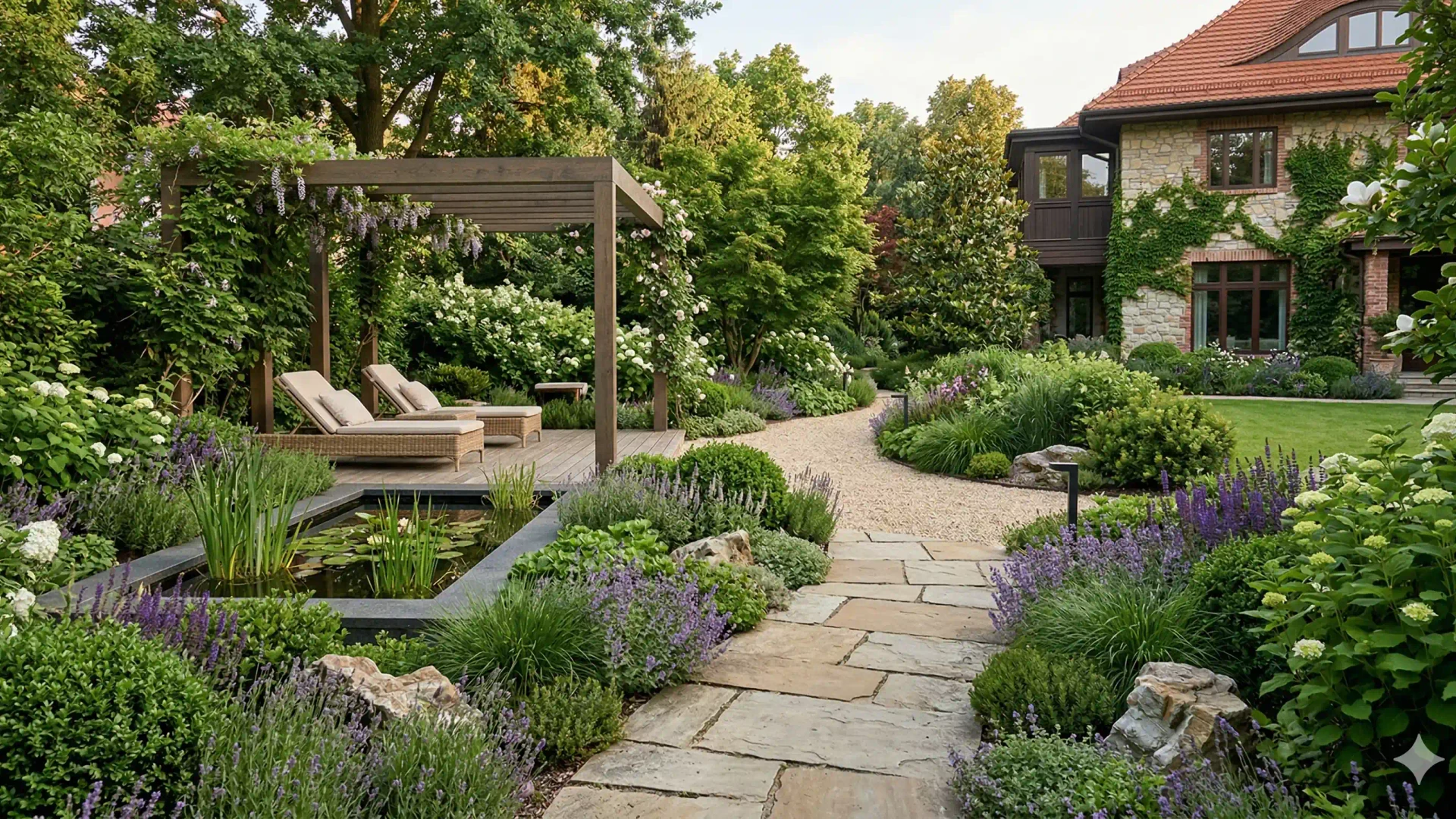 Budowa i projektowanie ogrodu w Krakowie — ogród nowoczesny z nawadnianiem