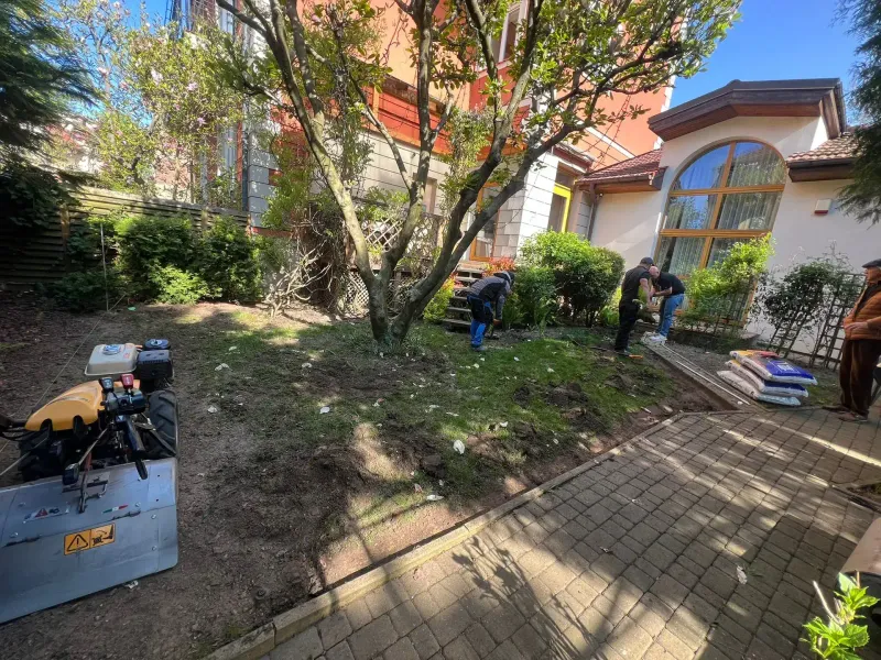 Realizacja ogrodu Kraków - widok 1