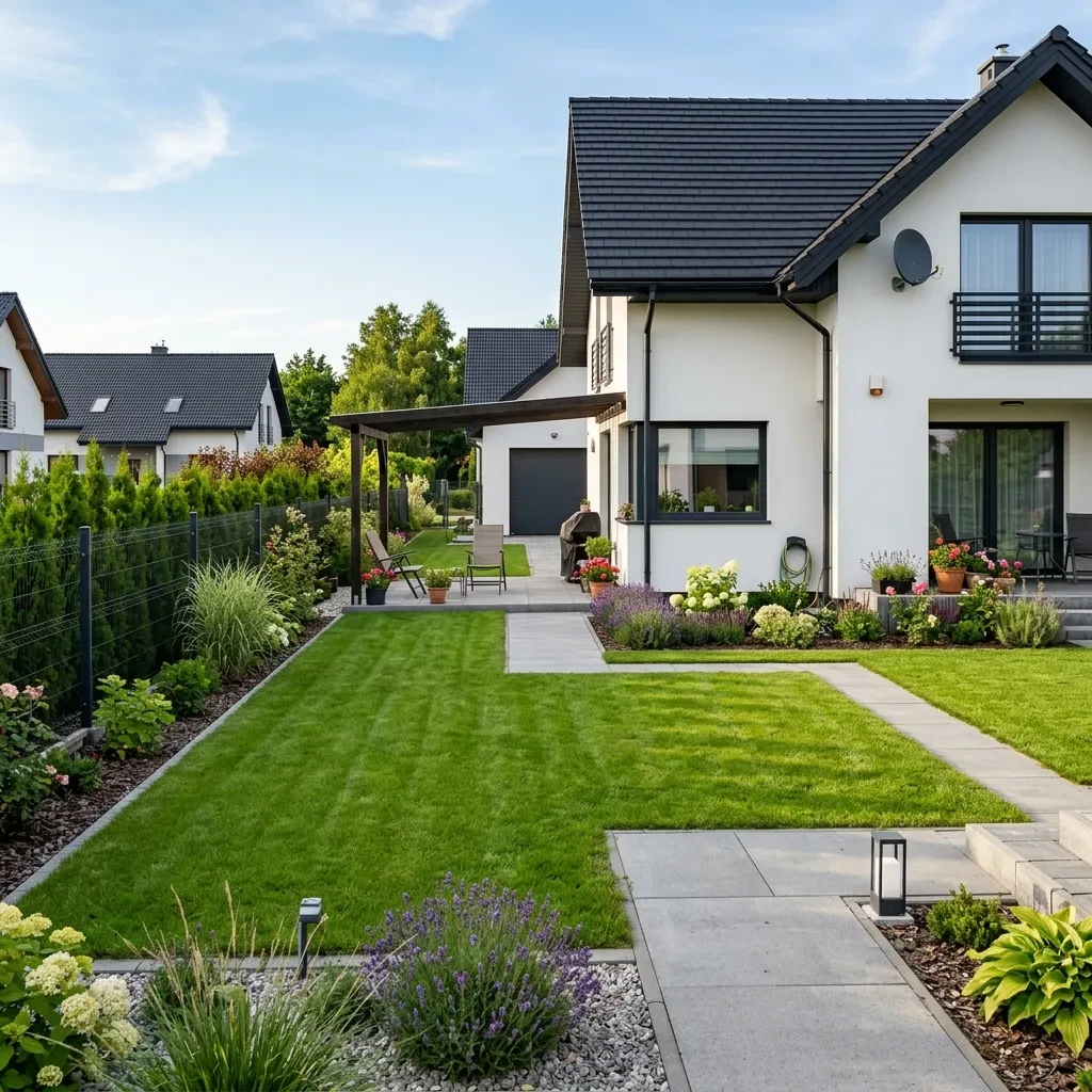 Budowa i projektowanie ogrodu w Rzeszowie — ogród nowoczesny Podkarpacie